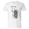 Unisex Softstyle® V-Neck T-Shirt Thumbnail